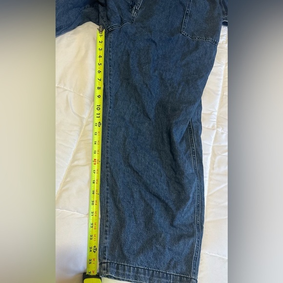 New Old Navy Denim Long sleeve Jumpsuit Sz 3X - Picture 3 of 6